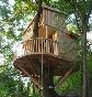 Treehouse Village on a sunny island